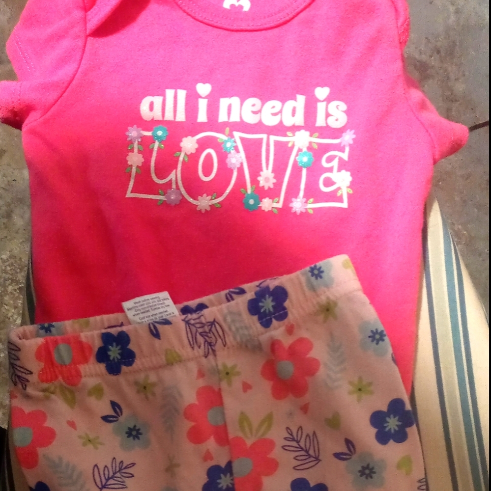 Infant 3pc. Baby girl outfit